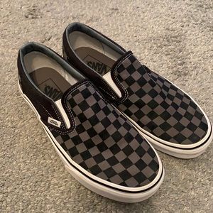Womens Checkered Vans